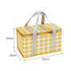 thumbnail image 2 of Bolsa De Picnic Bloosom  Para Camping Al Aire Libre De Gran Capacidad Amarillo, 2 of 5