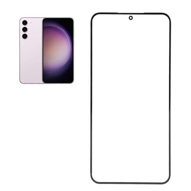Reemplazo De Cristal De Pantalla, Cristal De Imagen Transparente, Pantalla De Cristal Exterior Frontal, Adhesivo OCA De Alta Compatibilidad Para Teléfono S23 Plus