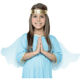 thumbnail image 2 of Disfraz de Ángel niña para pastorela Rev  Vestido azul con alas, 2 of 2