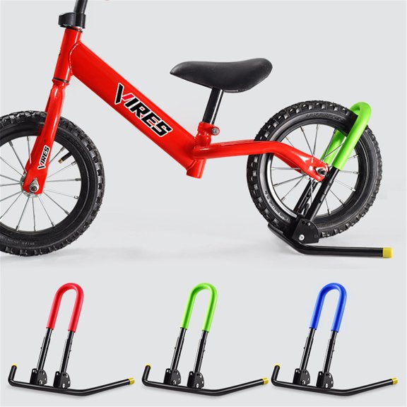 blocloalo Bike accessories Bike Stand Floor Rack Parking Kickstand Wheel Freestanding Storage Holder Road Side Support Organizer Standing Garage