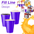 thumbnail image 7 of TG TRIGOLD Plastic Party Cups,Assorted Color,16oz,100count, 7 of 7