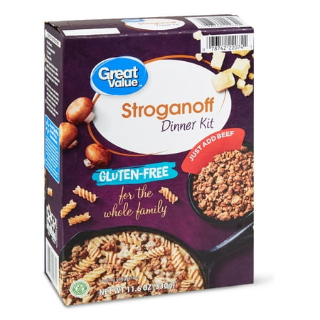 Great Value Gluten-Free Stroganoff Dinner Kit - Walmart.com