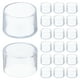 thumbnail image 1 of Uxcell 20 Pcs Protectores de Suelo de Silicona para Patas de Silla de 38 mm/1.5" Redondos, Tapas Antideslizantes para Patas de Silla para Pisos de Madera, Reduce Ruido y Rasguños, Transparente, 1 of 6
