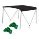 thumbnail image 2 of Toldo Bimini para barco, toldo plegable impermeable para barco, toldo para canoa, barco de pesca, , bote con un ancho de 1-1,4 metros kusrkot toldo bimini para barco, 2 of 8