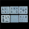 thumbnail image 1 of Necklace pendent Silicone Mould DIY Resin Decorative Craft Jewelry Making Mold, 1 of 6