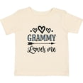 thumbnail image 3 of Inktastic My Grammy Loves Me Grandchild Girls Baby T-Shirt, 3 of 5