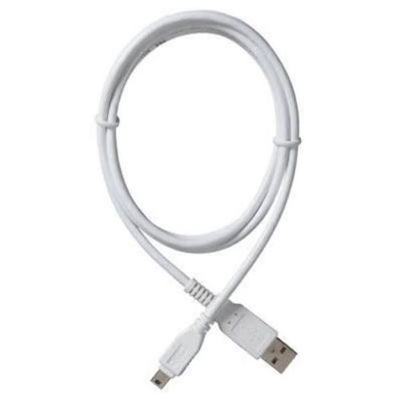 3 ft. USB To Micro-B 2V Computer Cable, White