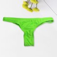 thumbnail image 3 of Joernso Women's Cheeky Bikini Bottom Low Waisted Thong Rave Bottoms Mid Cut Bathing Suit Bottom for Beach Swimming Pool, 3 of 7