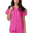 thumbnail image 3 of Adar Universal Women's Scrub Set – Snap Front Scrub Top and Multi Pocket Scrub Pants, 3 of 8