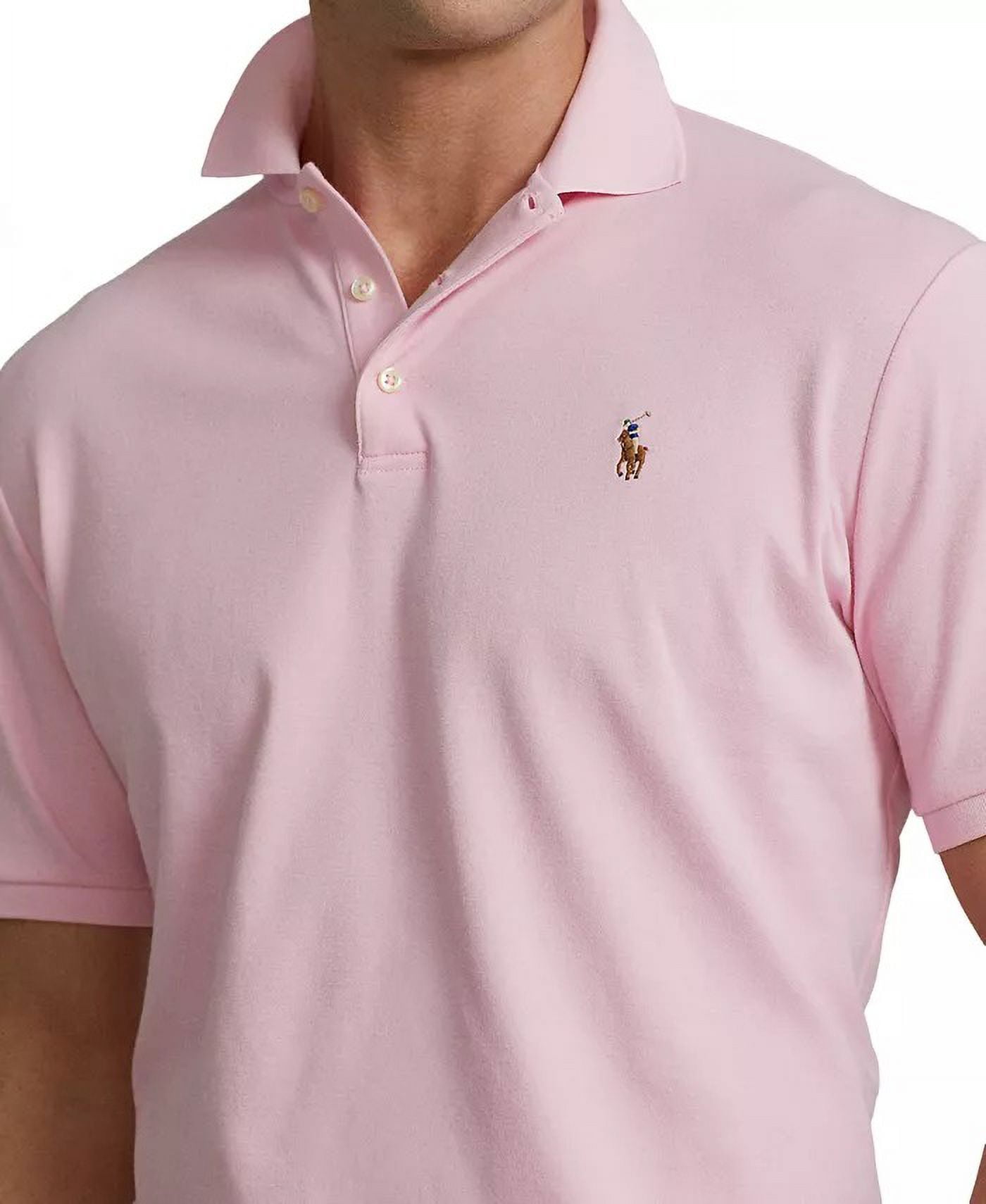 Light pink ralph sales lauren polo shirt