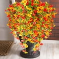 thumbnail image 6 of Homesteed Lifelike Artificial Hanging Flowers Plants Fake Daisy Decor UV Resistant Outdoor Indoor for Porch Patio Balcony Garden, 6 of 9