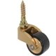 thumbnail image 1 of Brass Swivel Casters Heavy Duty Furniture Wheels with Mounting Screws, 1 of 5