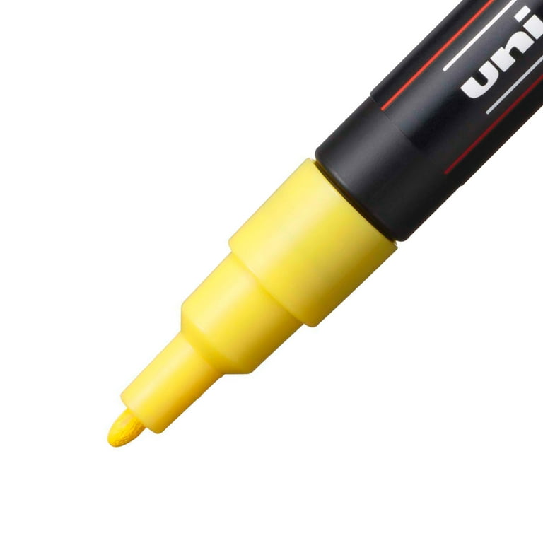 Uni Posca Marker PC 3ML - Glitter Yellow