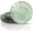 Clear Sage Green Gold, variant on 40PCS Clear Green Plastic Plates - Green and Gold Disposable Hammered Plates Fancy Lace-Edge, Crystal Design for 20 Guests Include 20 Each(Dinner&Dessert), Ideal for Party & Christmas