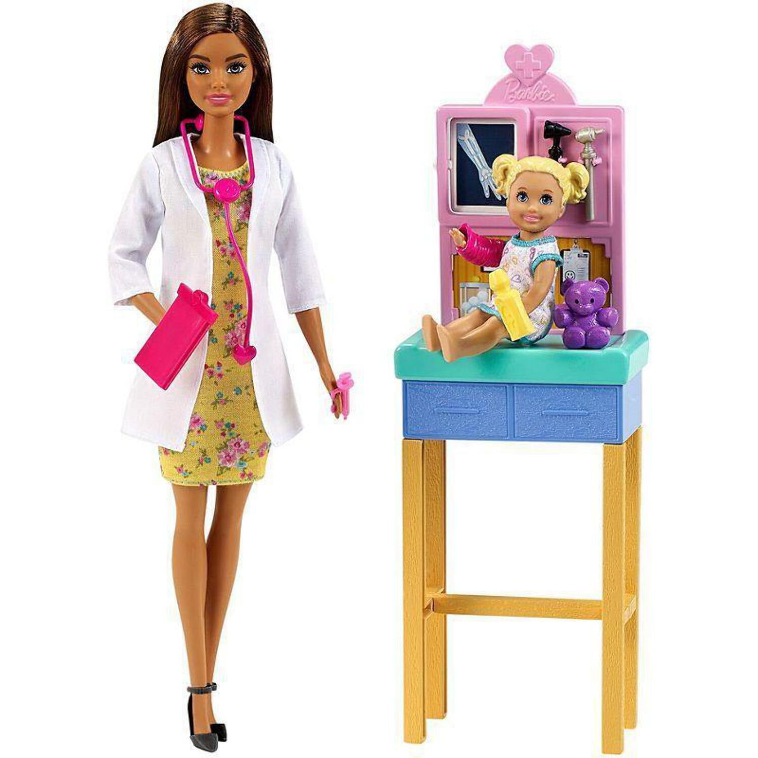 Barbie Extra Doll & Vanity Playset W Ith Exclusive Doll, Pet Puppy 