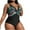 Black A, variant on sovlvnd on Clearance Women's Printed Fashionable Oversized O Ne Piece Swimsuit With Exposed Navel0 Sexy Oversized Swimsuit