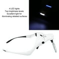 thumbnail image 3 of Lupa De Diadema Recargable Con Manos Libres, Ajuste Seguro Y Liviano Lupa De Cabeza LED Recargable Distancia De Lente Ajustable Con 5 Lentes Desmontables Para Manualidades, 3 of 7
