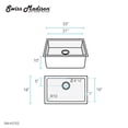 thumbnail image 4 of Open Box Rivage 23 x 18 Stainless Steel, Single Basin,Undermount Kitchen Sink, 4 of 11