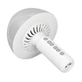thumbnail image 2 of Micrófono inalámbrico Bluetooth para Karaoke, luz nocturna, micrófono Bluetooth para fiesta, KTV, hogar, vacaciones, blanco, 2 of 8