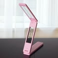 Lavish Home LED Folding Lamp/Book Light/Clock/Calendar/Alarm
