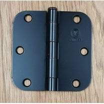 Residential Penrod Butt Hinge - Plain Bearing For Doors - 3 1/2 Inch With 5/8 Inch Radius Corner - Dark Bronze- 2 Pack - 2 Pack