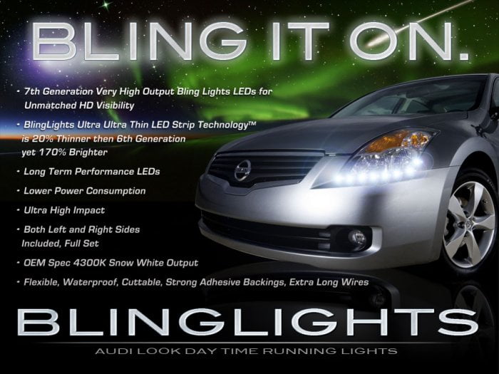 2008 nissan altima led headlights