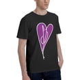 thumbnail image 5 of Smashing Pumpkins Men's Shirt Short Sleeves Cotton T-Shirt Casual Novelty T Shirts Black, 5 of 9