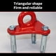 thumbnail image 4 of Escape Rope Fixing Bracket Hook Triangles Bracket High Rise Escape Descent Device Safe Rope Fixing Hanging Plates Integrated Molding, 4 of 6