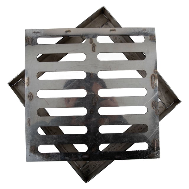 Bgsha Drainage System Square Drain Cover Load-Bearing Capacity Precision Welding Rust-Proof Garden Use Outdoor Settings