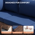 thumbnail image 6 of Poteban Patio Furniture Sets, Modular Rattan Outdoor Patio Sectional Furniture Sofa Set, Wicker Patio Conversation Set for Backyard,9PCS, 6 of 8