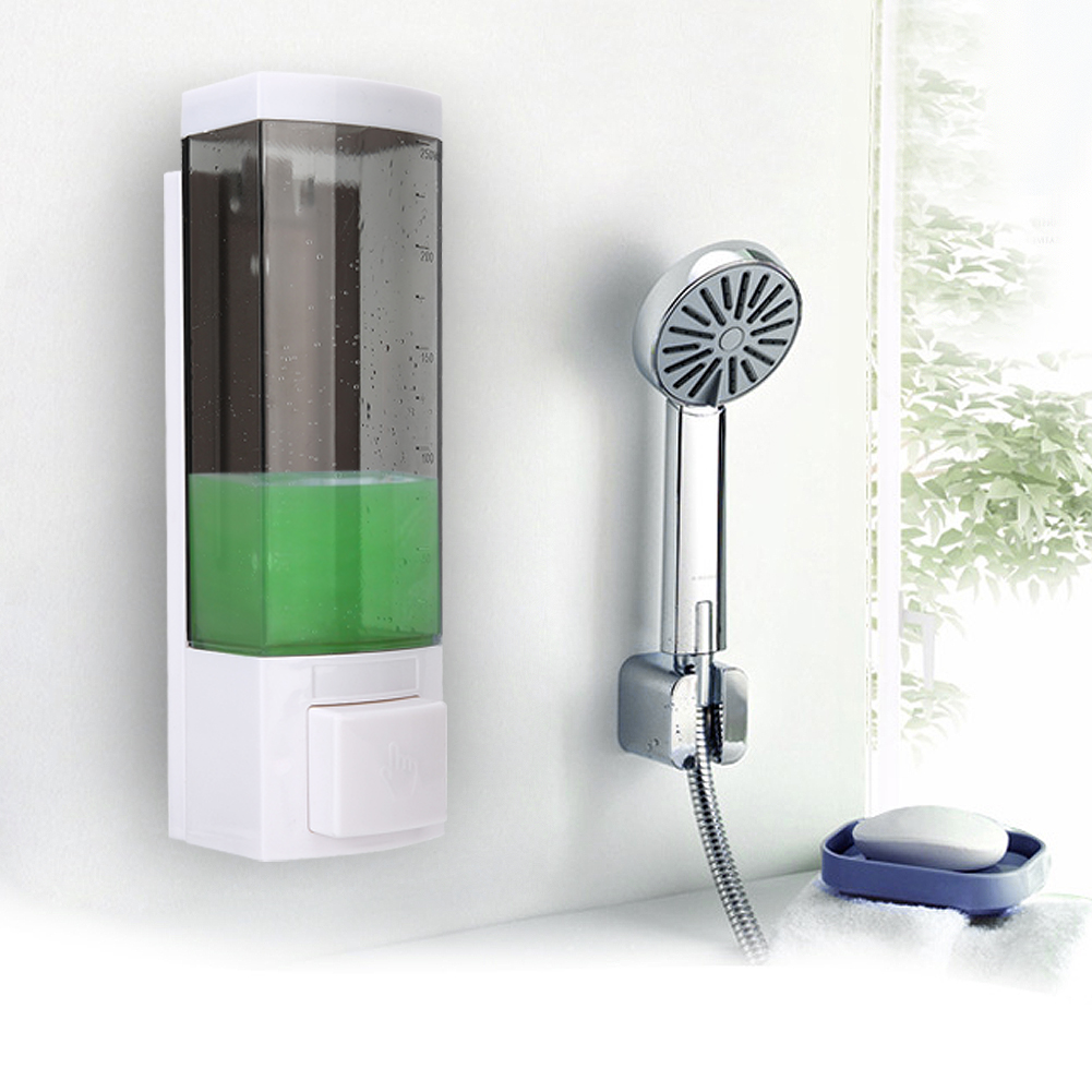 Tebru Soap Dispensing Box,Wall Soap Dispenser,Bathroom Single Cup Wall