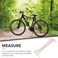 thumbnail image 2 of FRCOLOR  Universal Chain Measuring Ruler Lightweight Bike Measurement Tool Wear, 2 of 8