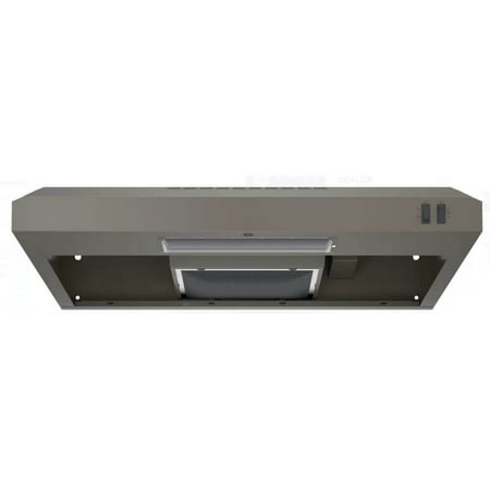 GE - 30" Convertible Range Hood - Slate