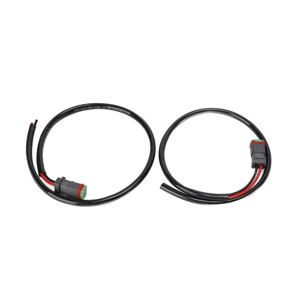 Light Bar Wiring Harness, Deutsch Connector Convenient Practical Easy Replaceable DIY Making For Boats For Vehicles For Bicycles