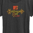 thumbnail image 3 of MTV - Headbangers Ball 1987 - Women's Short Sleeve Graphic T-Shirt, 3 of 5