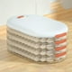 thumbnail image 1 of Portable Kitchen Dumpling Box Reusable Stackable Combination Box For Storing Fish Meat VegetablesWhiteLayer, 1 of 1