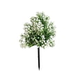 thumbnail image 2 of Artificial Gladiolus Topiary Ball Flowers With Ground Stake Outdoor Faux Plants Weather Resistant Fake Shrub Garden Decor For Porch Patio Landscaping Summer Fall Holiday Home Decoration, 2 of 7