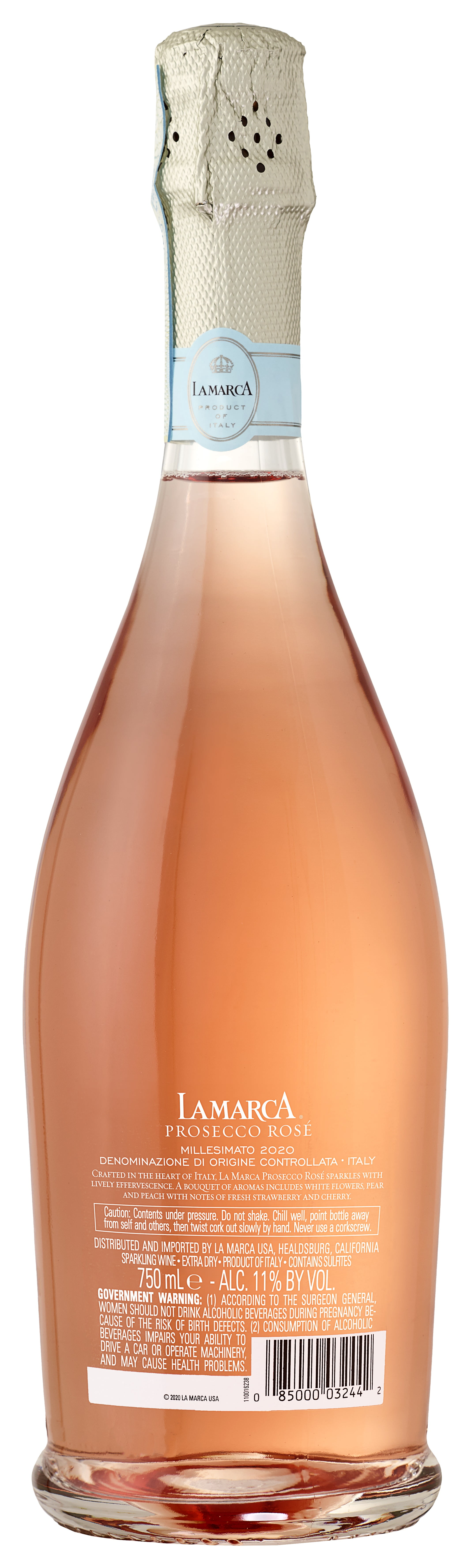 La Marca Prosecco Rose Sparkling Wine, 750 mL - Mariano's