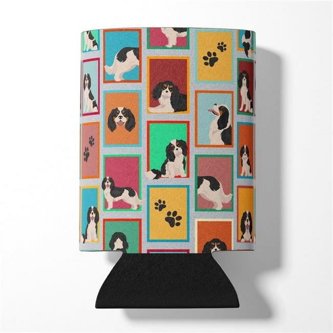 Lots of Black and Silver German Shepherd Can or Bottle Hugger 3 in x 5 in