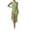 Green, variant on Tqcoqu Womens Maxi Dress Sleeveless Ruched Side Slit Bodycon Elegant Long Dress for Party Vacation Cocktail,Black,Women's XS-L