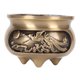thumbnail image 2 of Quemador de incienso de latón, soporte para quemador de incienso de Metal decorativo a prueba de herrumbre con base para varilla de incienso, bronce, 2 of 5