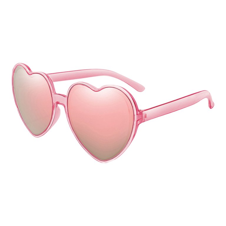 Seyurigaoka Women Juniors Heart Shaped Sunglasses  display picture 2