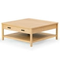 thumbnail image 6 of Safavieh Jaylessa Solid Wood 1 Drawer Coffee Table in Natural, 6 of 14