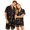 Black, variant on Halloween Couple Pajamas Matching Sets Halloween Pj Set Spooky Pajamas Women Halloween Pajamas Button Up Pajamas Matching Pajamas for Couples 2 Piece Lounge Set Button Down Pajama, Black, L