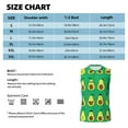 thumbnail image 6 of Haiem Men's Cartoon Fruit 1 Print Tank Tops Summer Sleeveless Cut Off Workout T-Shirts Fitness Vest Athletic Undershirts-Small, 6 of 8