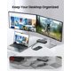 thumbnail image 2 of Cable de monitor USB C Silkland en ángulo recto de 5 pies 8K @30Hz 5K/4K @60Hz, 2 of 8