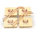 thumbnail image 3 of Solid Pure Copper Mugs – Set of 4 - Gift Set - Food Safe – Solid Copper Mug - Pure Copper Cups - 16 oz - Hammered with Bonus: Copper Straws and Coasters Gift Set by COPPER CURE, 3 of 7