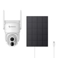 thumbnail image 1 of Cámara de seguridad Wi-Fi* 6,4 Mpx robotizada con panel solar, para exterior, compatible con asisten, 1 of 2