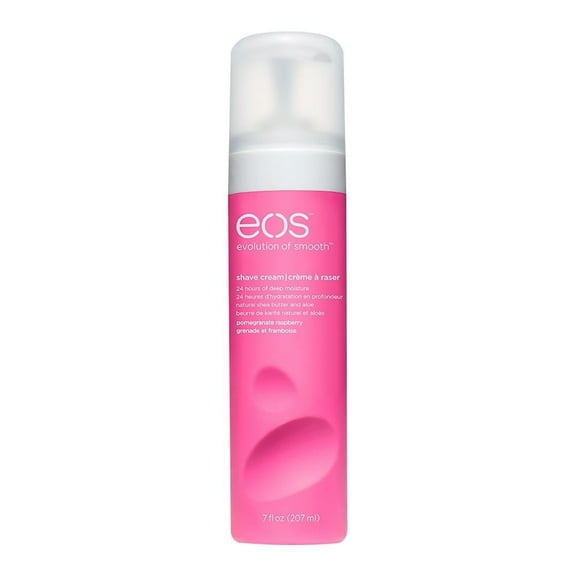 Crema de afeitar EOS aroma granada frambuesa 207 ml