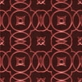 thumbnail image 1 of Ahgly Company Machine Washable Indoor Square Transitional Fire Brick Red Area Rugs, 7' Square, 1 of 7